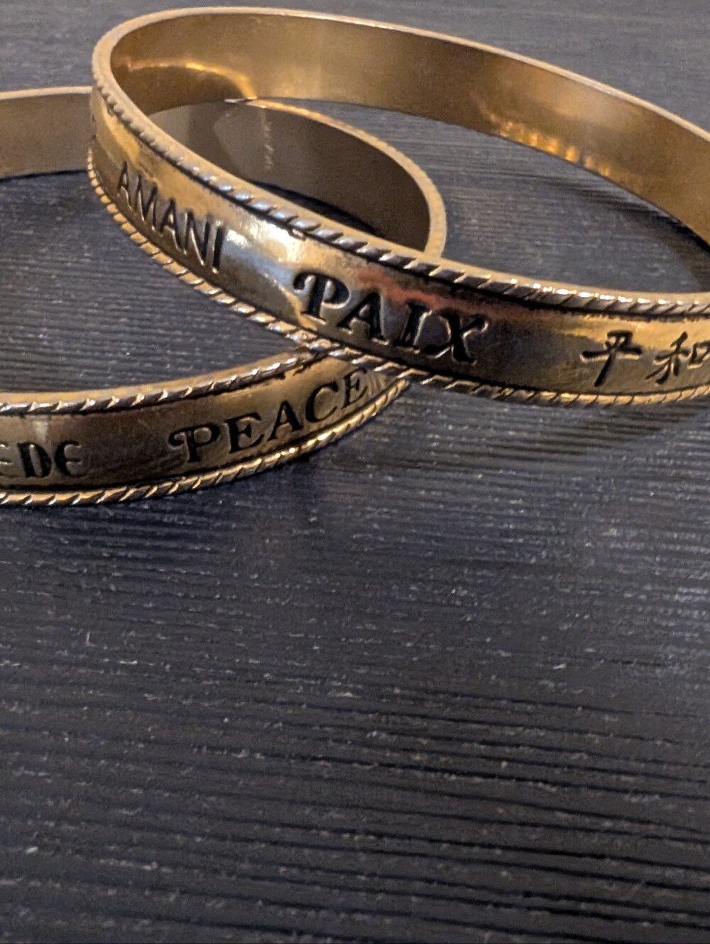 Vintage Avon 80's Peace Bracelet